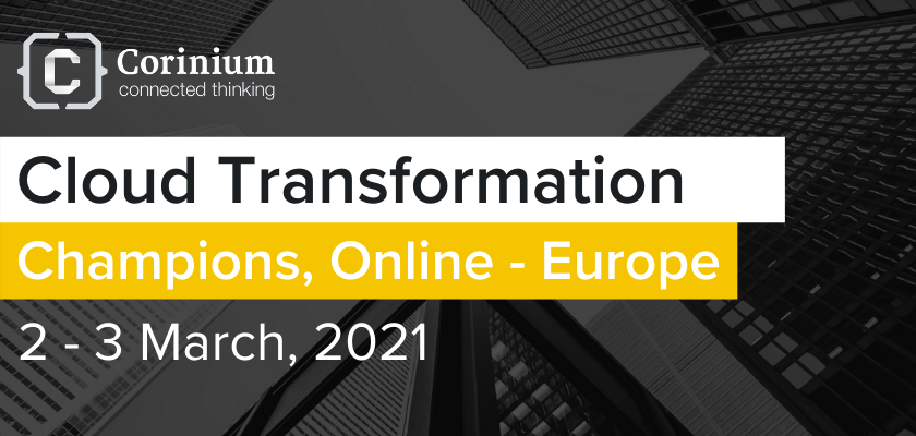 danglobal's tweet image. Are you ready to accelerate your cloud journey? Cloud Transformation Champions will take place on 2- 3 March. Register today: bit.ly/cloud-t #cloudservices #CDAOs