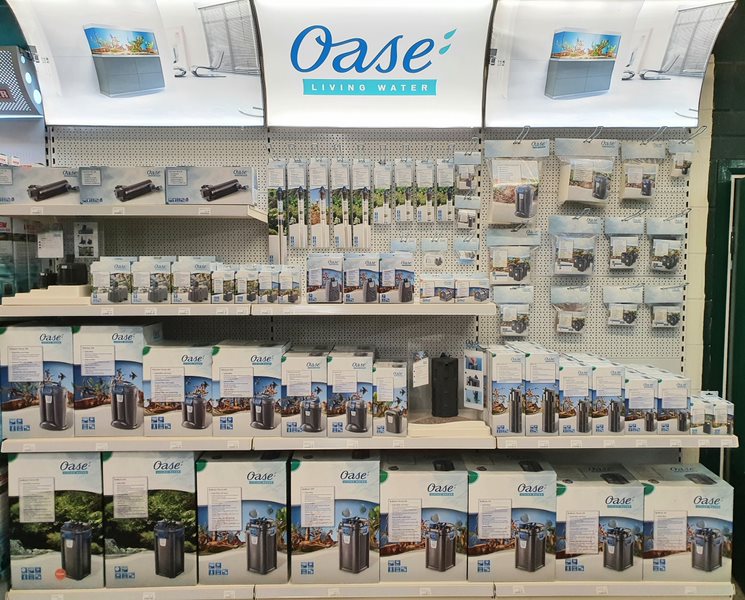 Check out this great OASE display at Wildwoods. Visit their store today to see our full range.