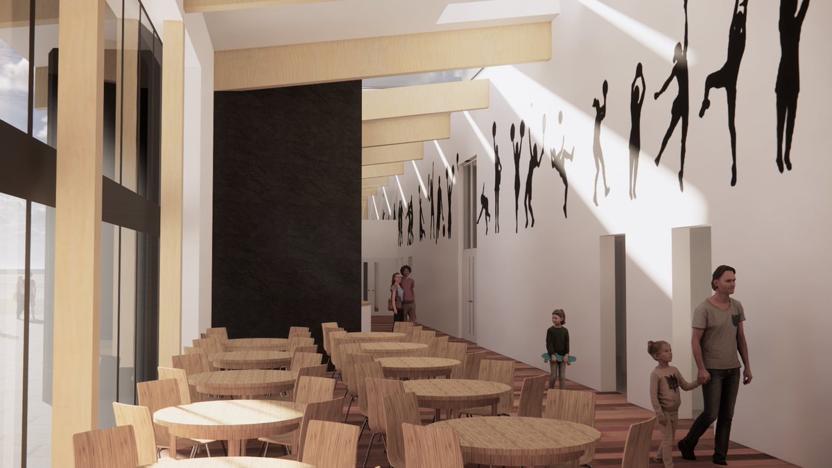 MillardEngineer's tweet photo. We are thrilled to be working in conjunction with Voigt Architects on a Modern Community Leisure Facility at Seaton Park, Arbroath for @ShowcaseTheST. The 3D development images look amazing! We cant wait to see it  progressing to the building stage👍💚 https://t.co/ubW4wEY5qs