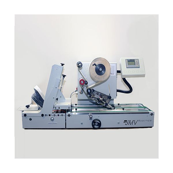 LAB510 HIGH SPEED LABEL APPLICATOR - The new #LAB510 can now label at 4,300 pieces per hour to any product with a flat surface to a maximum height of 2” (50mm), the width of 12.4” (315mm). and length of 17.7” (450mm). solstech-inc.com/lab510-high-sp…