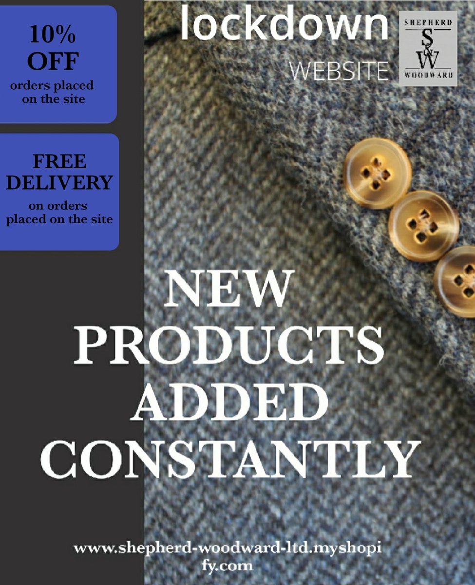 If you haven't recently visited our new lockdown website, its worth checking again as we're adding new products all the time.

#evolvingnotdying #shoplocal 
#shoppingonline 
#freedelivery #discountshopping