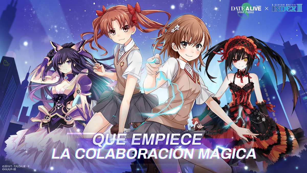 DALSP_ES's tweet image. Que comience la colaboración mágica

¿Has visto Un cierto índice mágico III? Si la respuesta es afirmativa, comparta su opinión con nosotros. Si no es así, ¡míralo ahora y explora la historia!

#DateALive #SpiritPledge #Magicalindex