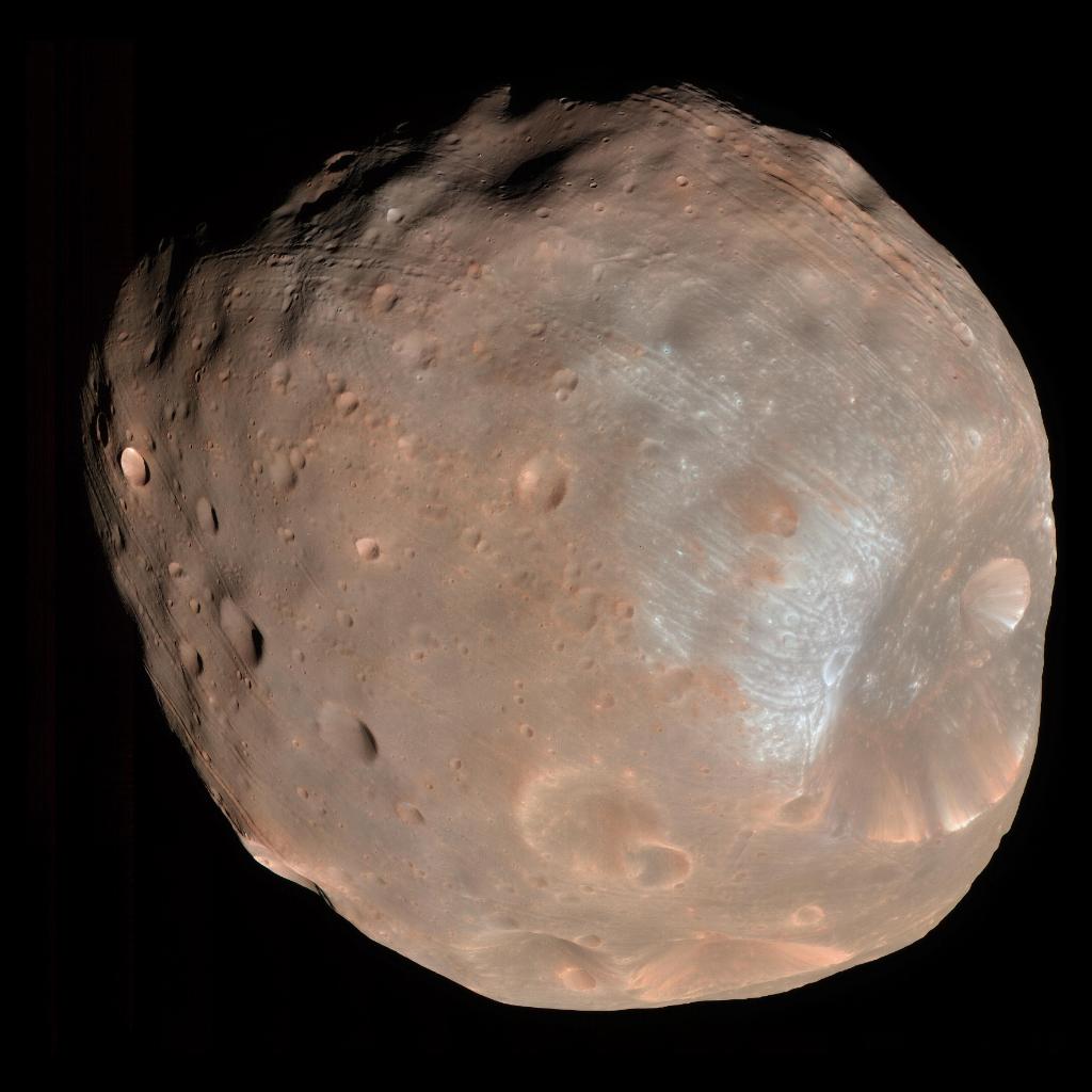 Potato-looking Martian moon Phobos may hold clues to Mars’ ancient past in its soil, new research shows: go.nasa.gov/3cA1Vbm