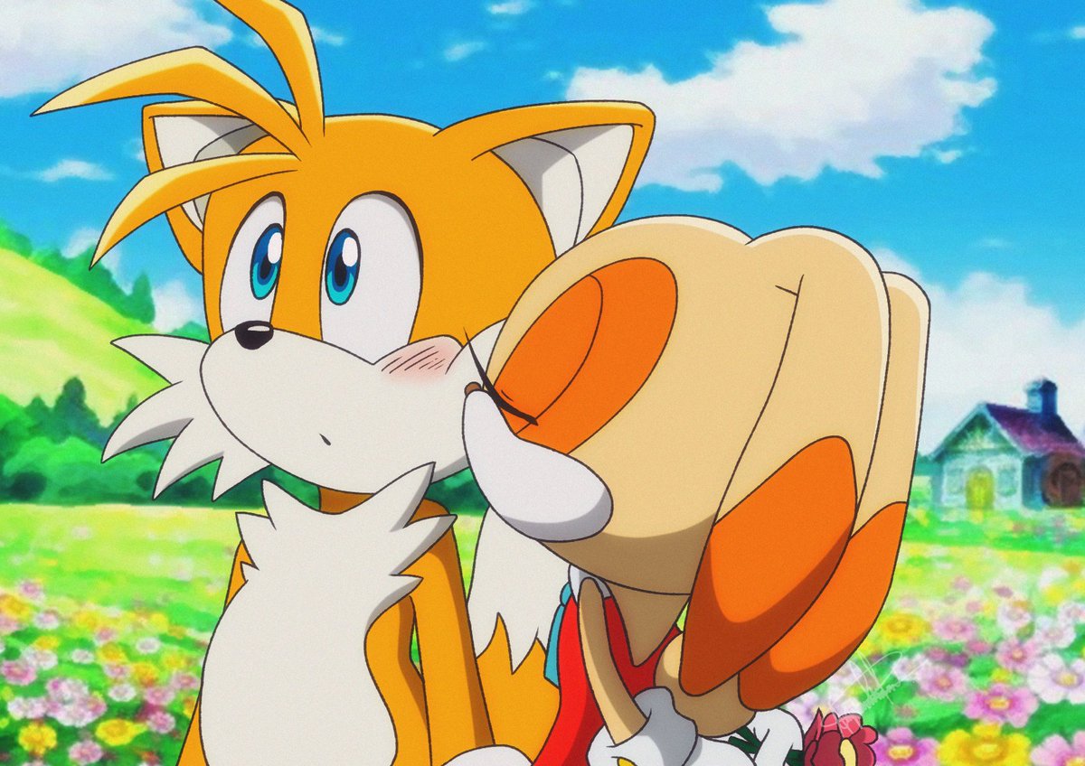 TailsFanpage's tweet photo. Esta semana le corresponde a la pareja de Tails + Cream (Tailream). ¿Acaso no se ven adorables? 😍🦊🐰💕

🎨 Créditos: "LunaAzul788" (DeviantArt)
https://t.co/DXyxKSaH4E

#tails #tailsthefox #milesprower #milestailsprower #sonic #tailscream #tailream https://t.co/TWbTNNICQT