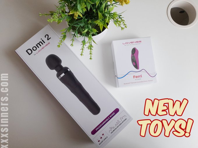 New toys for my (and your) pleasure!  Follow me on: ➡️ https://t.co/duQHSE6HhV ➡️ https://t.co/PWilVvOASH  #NSFW #Lush<a href="/tag/lush"class="tags"><span>#lush</span></a><a href="/tag/camgirl"class="tags"><span>#camgirl</span></a><a href="/tag/nsfw"class="tags"><span>#nsfw</span></a><a href="/tag/livesex"class="tags"><span>#livesex</span></a><a href="/tag/chaturbate"class="tags"><span>#chaturbate</span></a><a href="/tag/stripchat"class="tags"><span>#stripchat</span></a>