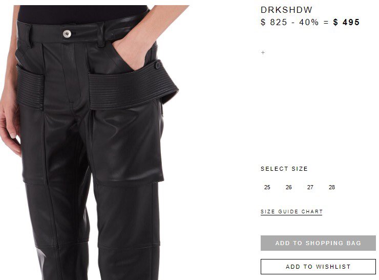 X 上的RJ:「Amber J. Liu wearing a Rick Owens DRKSHDW “Easy