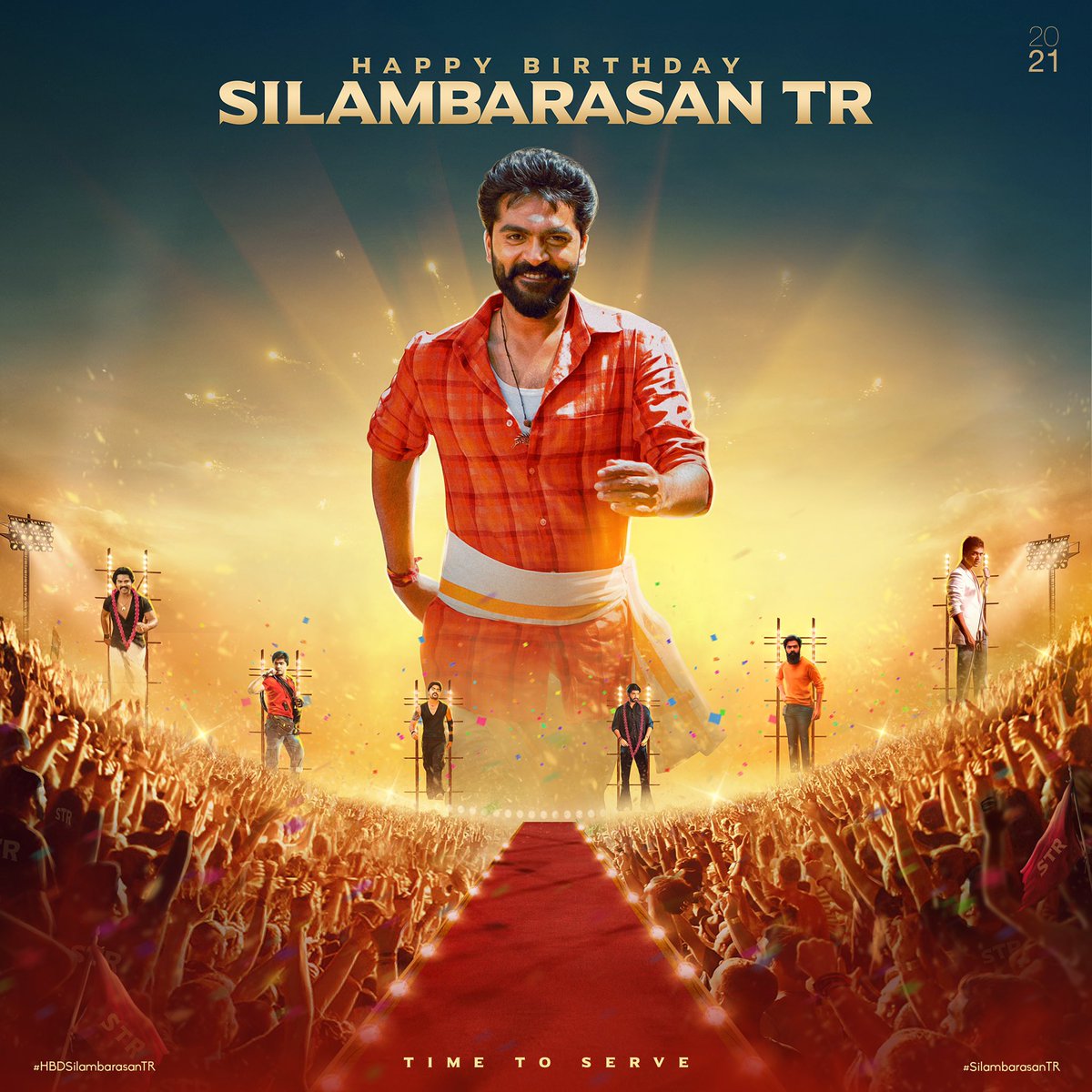 vp_offl's tweet photo. Here is the Common dp of our @SilambarasanTR_ birthday celebrations!!! #SilambarasanTR #HBDSilambarasanTR #maanaadu https://t.co/nnK0xWH8LZ