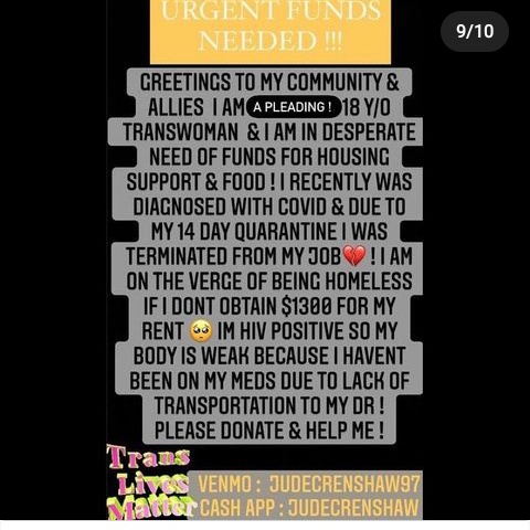 Here's some to start y'all off. Please send some coin their way!!