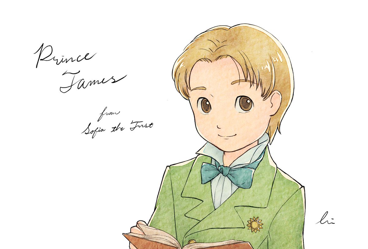 はいいろ リプじゃないとこであげろと言われましたので ソフィアのジェームズ王子を描きました