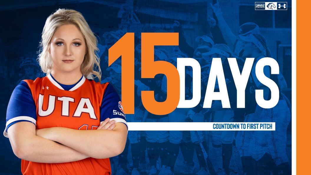 UTAMavsSB's tweet photo. Just over 2 weeks away‼️

#MavUp🐴 #sunbelt https://t.co/rPWoixKHbx