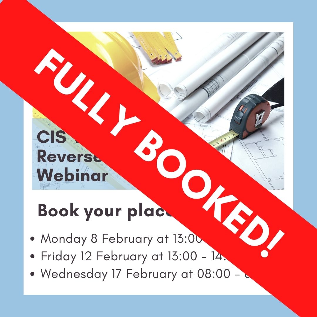 Our CIS Reverse Charge Webinar's are now fully booked! A recording of the webinar will be available via our website next week. We will post a link to the webinar once live.

#CIS #VAT #BusinessSupport #TeamDA