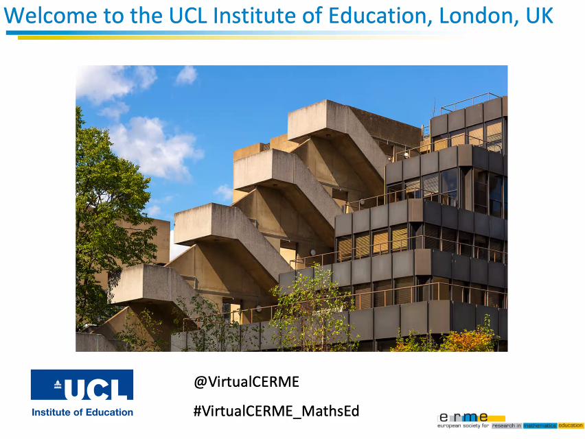 Greg_Mil24's tweet photo. Here we go, the virtual pre-CERME12 started! #VirtualCERME_MathsEd https://t.co/P0oIf0ns7o