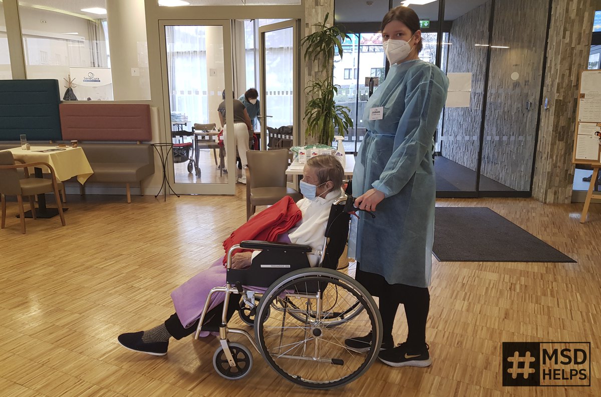 dlted_03's tweet photo. Our #CommunityCoordinator, Tereza Paukert, has volunteered with NGO ADRA last week to assist in Elderly Home, which is more important than ever these days. #MSDHelps https://t.co/y6X3xT0TTs