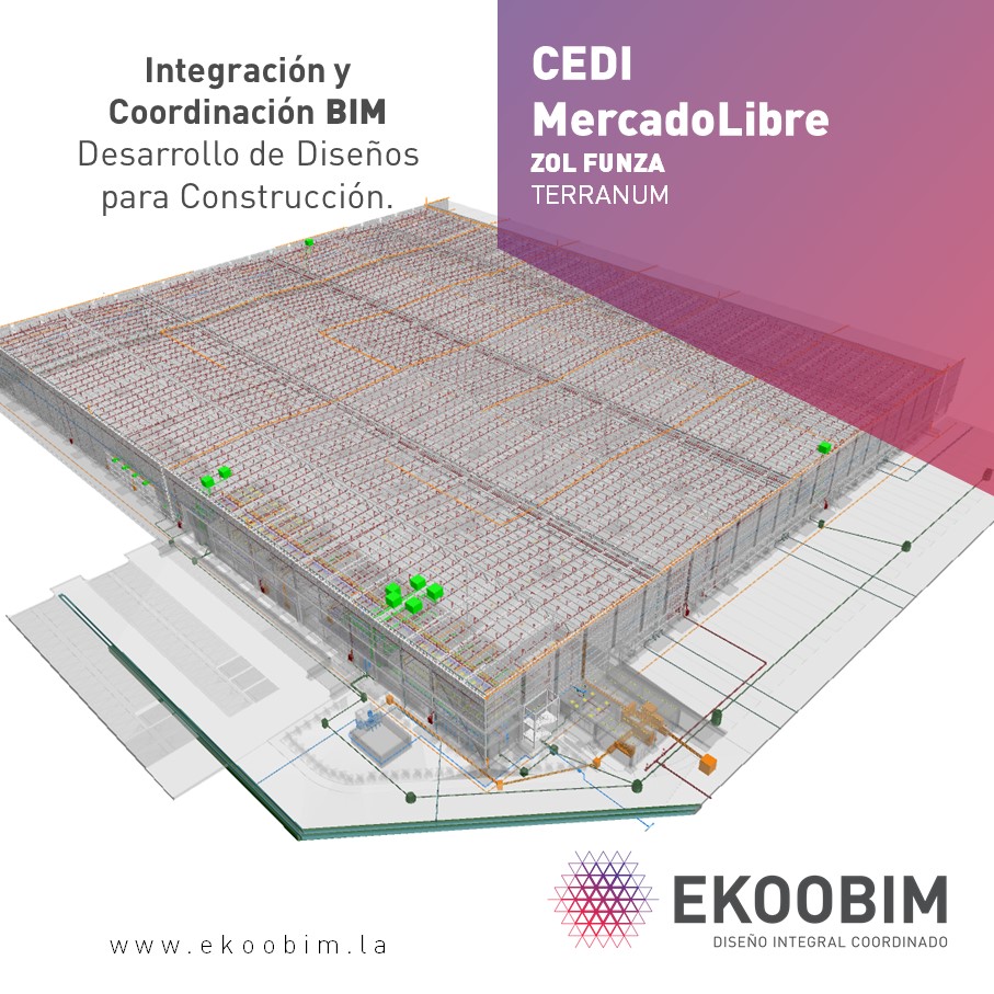 ekoobim's tweet photo. #BIM como herramienta fundamental para el desarrollo
de proyectos de almacenamiento que requieren de toda experiencia técnica en operaciones logísticas para el almacenaje y manejo de mercancías. 
CEDI MercadoLibre TERRANUM 
Coordinación BIM de @ekoobim 
#VDC #BIMForumColombia https://t.co/BmhGXdFF9i