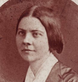The in-laws were pioneers too. Two Blackwell brothers married prominent feminists, Lucy Stone & Antoinette Brown. Elizabeth disagreed with them about suffrage.