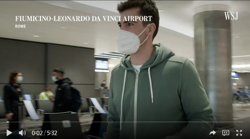 International SOS (@intlsos) on Twitter photo To Fly Again: Show Your Digital Health Passport. The <a href="/WSJ/">The Wall Street Journal</a> visits an airport in Rome to see how the ICC #AOKpass, a digital #healthpassport, is helping the resumption of international #travel.
Watch the full video:
okt.to/KTWMgG To Fly Again: Show Your Digital Health Passport. The <a href="/WSJ/">The Wall Street Journal</a> visits an airport in Rome to see how the ICC #AOKpass, a digital #healthpassport, is helping the resumption of international #travel.
Watch the full video:
okt.to/KTWMgG