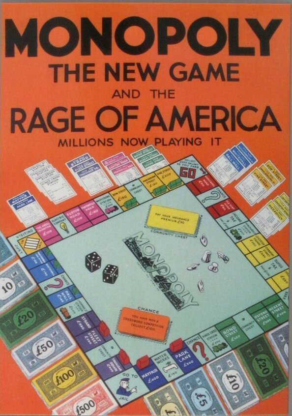 Most of us are first introduced to money through the game Monopoly. Here the strategy is to buy up property by taking money from the bank when mum isn't looking, then trying to land in jail whilst everyone else lands on your streets. This explains a lot about modern finance.