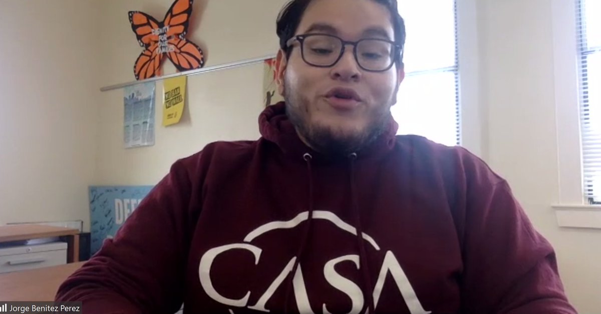 CASA Member Jorge: As a 2017 graduate of Prince George’s County Schools, I witnessed first hand how toxic SRO’s were making our learning environment. I was even asked by an SRO if I was born in the United States