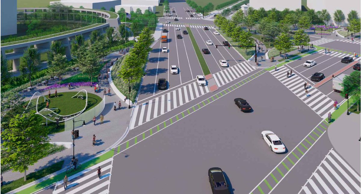 I’ve updated this story with comments from Mayor Bowser and NoMa Parks Foundation's Robin-Eve Jasper, and with newer renderings of the planned redesign, which apparently no longer includes the “iconic sculpture placeholder” from the October proposal:  https://www.bisnow.com/washington-dc/news/retail/dc-moves-to-seize-noma-wendys-property-for-intersection-transformation-project-107581