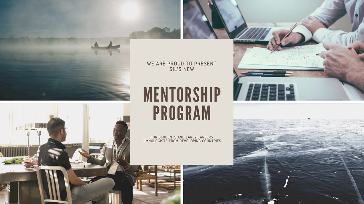 Great news! 🥳 SIL has a new mentorship program that offers the chance to students and early careers limnologists from developing countries to be mentored within the SIL community! To learn more about the program, or to become a mentor or a mentee👉 limnology.org/students/sil-m…