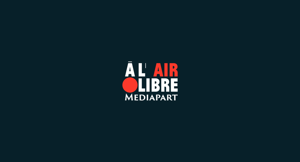 Logotype de l'émission <a href="/_alairlibre/">À l'air libre</a> pour <a href="/Mediapart/">Mediapart</a> 
☞ cmjnrvb.net/project_mediap…
