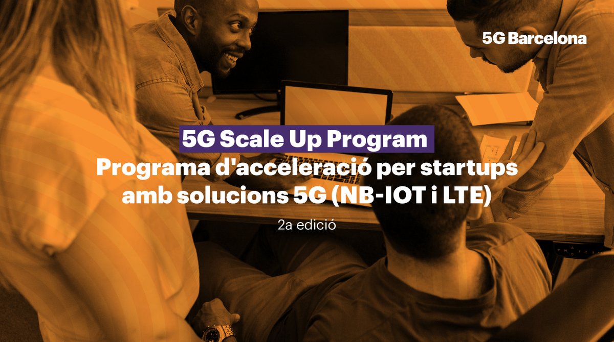 5GBarcelona's tweet photo. 📣@Telefonica i @MWCapital obren una convocatòria d'acceleració per a #startups basades en tecnologia #5G. https://t.co/fvx0Zp9ayk via @SEGREcom 

🔔La convocatòria ja està oberta a la pàgina web https://t.co/fFr3kgCv2f fins al 14 de febrer. https://t.co/UV3zlkDCn7