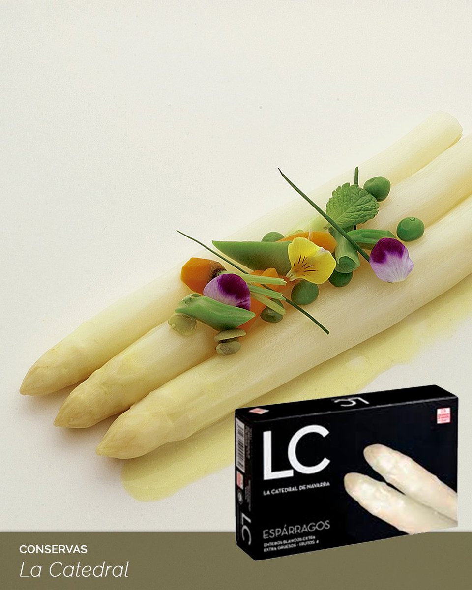 Tras 70 años en el mundo de las conservas vegetales de calidad la familia Sainz mantiene la calidad de sus productos como el Espárrago de Navarra con una imagen muy actual. No dejes de visitar su web.👌🏻
lacatedraldenavarra.com 

👍🏻 COMPARTE ❤️