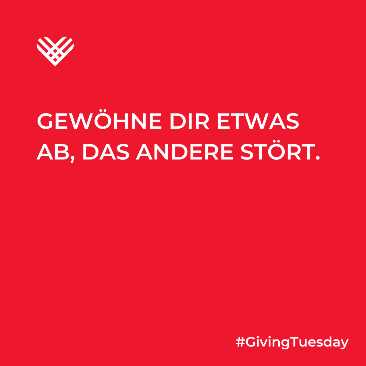GivingTuesdayCH's tweet photo. #TuEsDay #weilGutestunguttut #gemeinsammehrerreichen #gebenmachtglücklich #GivingTuesday #GivingTuesdayCH #52Tuesdays https://t.co/h3P4U8MQti