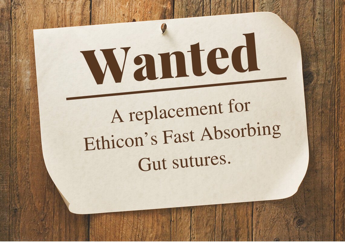 If you’re looking for a replacement for #Ethicon’s #Fastgut #sutures you need to try Express Gut. 

We make it easy to try with a free welcome kit! Contains up to four trial packs of your choice, including 2 #ExpressGut suture options. 

Order yours today: hubs.ly/H0FHCxR0