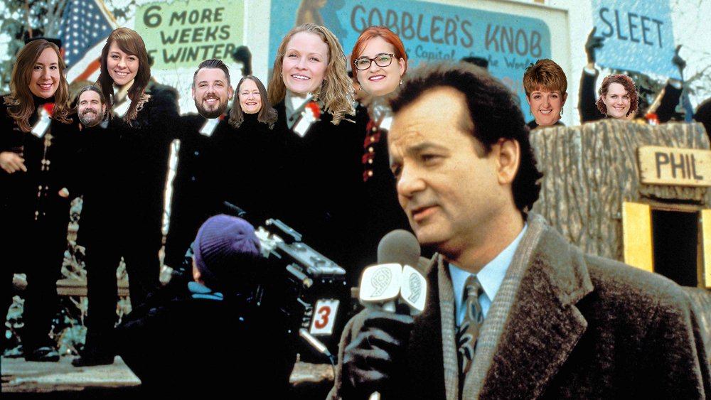 Happy Groundhog Day from <a href="/untwise/">UNT WISE</a>!!! #SixMoreWeeksofWinter