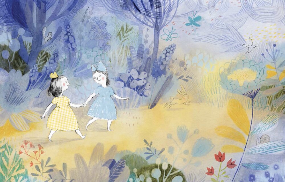 Many illustrators inspire Tan. This is verbatim from  @fhordon1 blog (see below): ‘Lisbeth Zwerger and Miniji Kim for their technical brilliance’, Isabelle Arsenault for her colour palette’ & ‘Chris Riddell for his characterisations and the expressions on his characters’ (5/6)