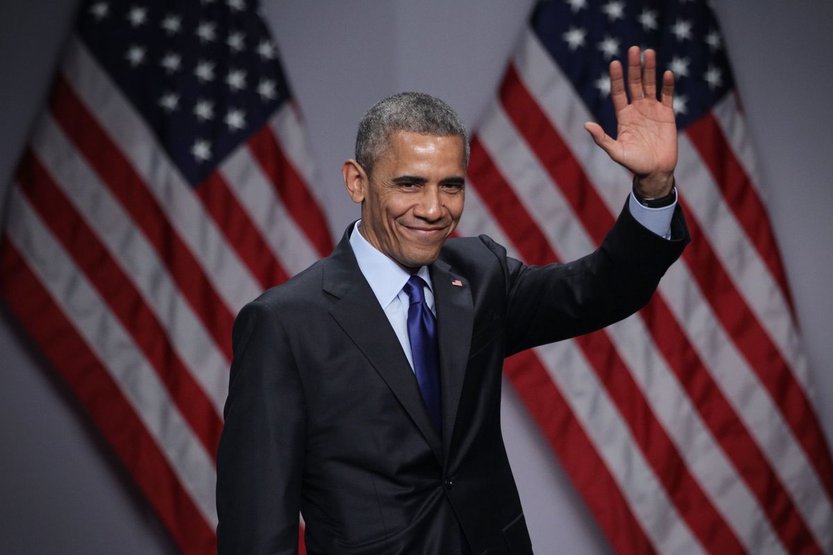 Domenica 7 febbraio il 44° Presidente degli Stati Uniti <a href="/BarackObama/">Barack Obama</a> a <a href="/chetempochefa/">Che Tempo Che Fa</a>.
Thank you Mr. President!!!