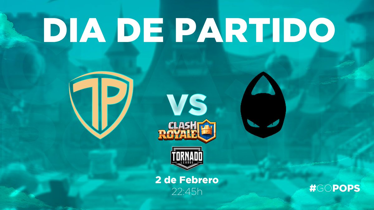 #ClashRoyale | ¡Atentos al partido de la <a href="/TornadoLeagueES/">AtomsLeague</a> que tenemos el día de hoy!

⏰ 22:45
🏆 <a href="/TornadoLeagueES/">AtomsLeague</a>
🆚 <a href="/x6tence/">x6tence</a> 

¡Mucha suerte chicos!

#GoPops🍿
