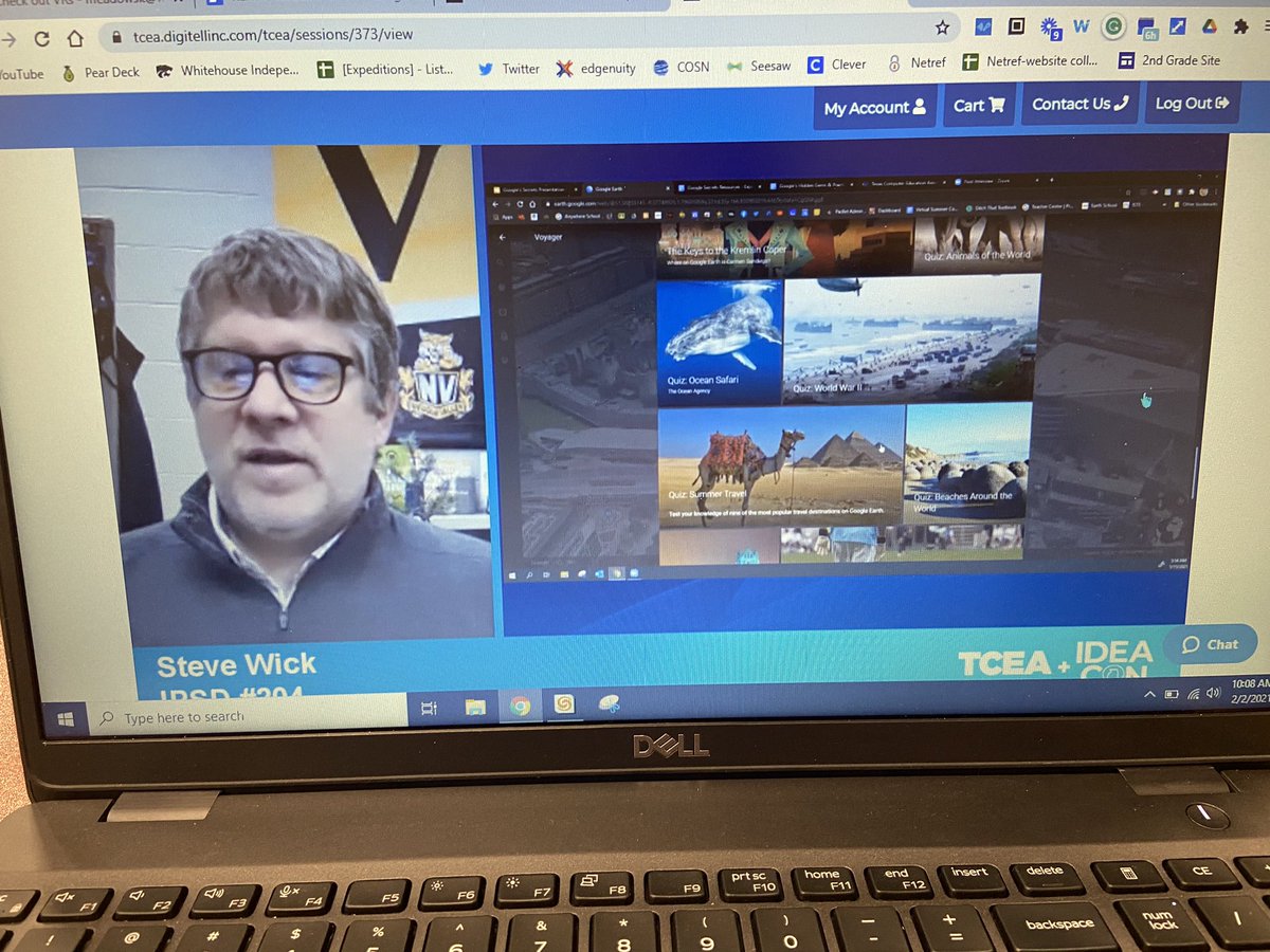 Day 2 of #TCEA2021 has already blown my mind with all of the knowledge dropped by <a href="/WickedEdTech/">Steve Wick 🚀</a> this morning- so many Google features in just a short amount of time!
