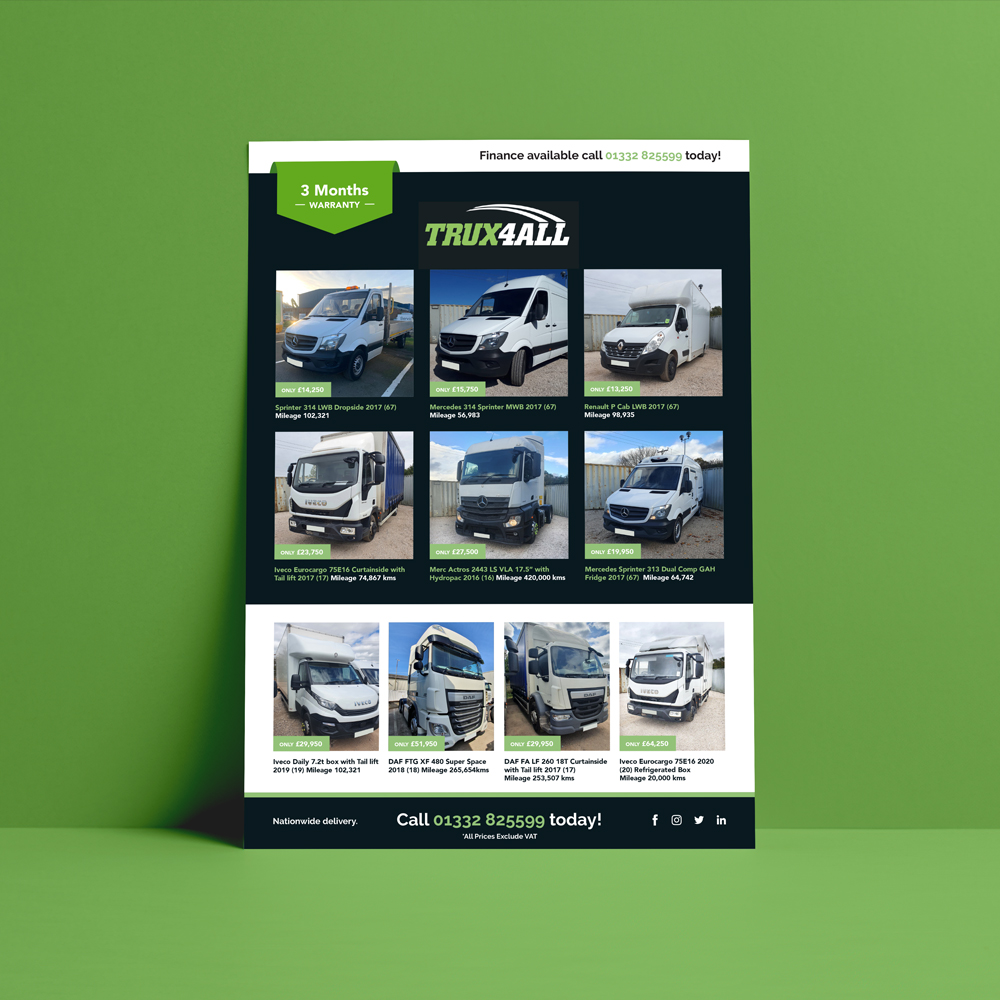 trux4all's tweet photo. Don't miss our latest advert in Commercial Motor 🚛 Call us today on 01332 825599 for our latest stock availability. #trux4alloccasions #lowcostvehicles #fleet https://t.co/iLHXdTGRfn