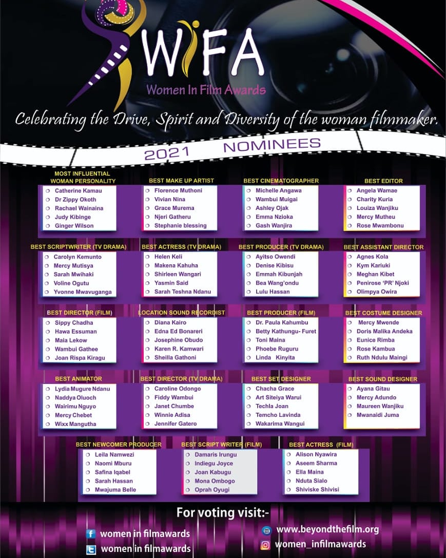 mercymurugi's tweet photo. Peep at the editors. My baby sister, Charity Kuria has been nominated for Best Editor. You might know her work as the editor of Supamodo. Vote for her! All the best baby girl @charitykuria_

https://t.co/UJfQNjaDqU https://t.co/qXdlRqsTh5