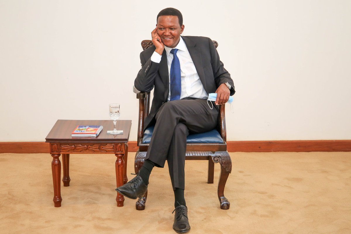 DrAlfredMutua's tweet photo. I have given them my Governments commitment to progressively and regularly address welfare issues of their membership. https://t.co/OF02q1DbI9