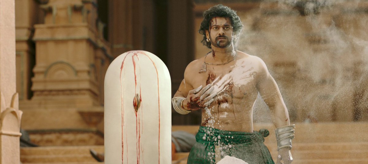 धरा धरेंद्र नंदिनी विलास बंधुवंधुर- स्फुरदृगंत संतति प्रमोद मानमानसे कृपाकटा क्षधारणी निरुद्धदुर्धरापदि कवचिद्विगम्बरे मनो विनोदमेतु वस्तुनि ॥ #Prabhas॥  #Baahubali ॥  #DHK