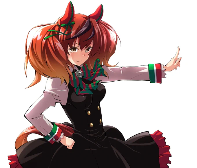 逆光気味にナイスネイチャ。2話はグッときましたね。#ウマ娘 