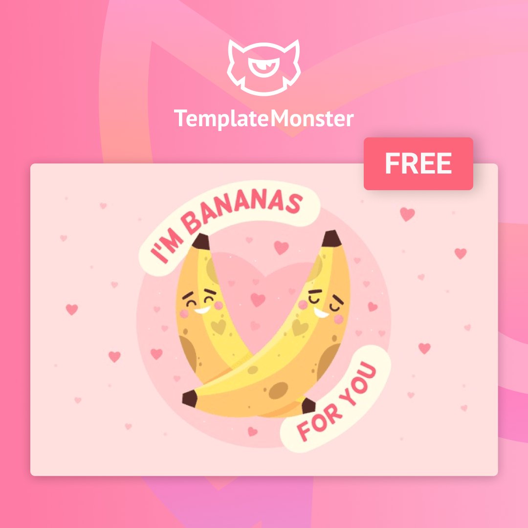 🥰The holiday is coming! This collection of Free #ValentinesDay graphics will help you tune to the loving #romantic mood: templatemonster.com/blog/free-desk…