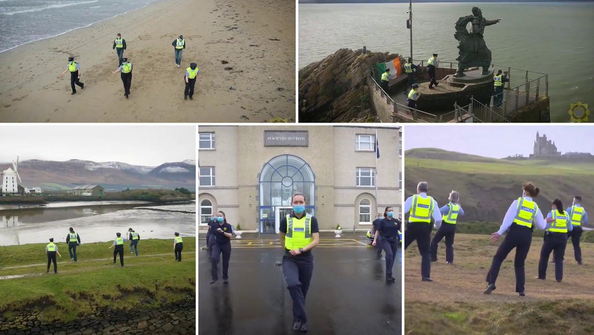 #VIDEO Gardai respond to Swiss police dance challenge with epic country-wide routine ow.ly/luU550DoPJ3