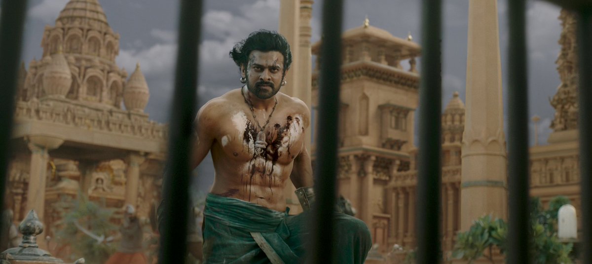 जटा भुजं गपिंगल स्फुरत्फणामणिप्रभा - कदंबकुंकुम द्रवप्रलिप्त दिग्वधूमुखे ।मदांध सिंधु रस्फुरत्वगुत्तरीयमेदुरे मनो विनोदद्भुतं बिंभर्तु भूतभर्तरि #Prabhas॥  #Baahubali ॥  #DHK