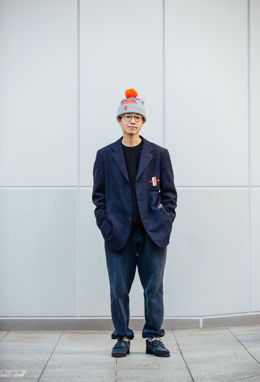 Popeye キレイな格好をしたいってわけじゃなくていつもの服にテーラードジャケット を合わせたいってだけなんだ この３人もほら ジャケットを脱いだらいつもの服装 みんなニット帽も個性が出ていていいね Popeyemagazine Stylesample T Co