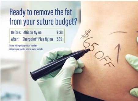 Lose the high cost, keep the premium performance with Sharpoint Plus sutures

Start saving today with a free box, use code "freebox" at checkout

Shop now: hubs.ly/H0FJ0bR0

#sutures  #dermatology #dermatologicsurgery #plasticsurgery #woundclosure #medicaldevices #surgeon