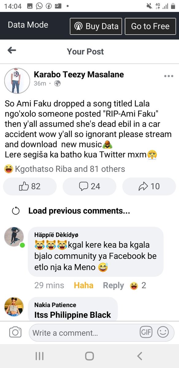 Teezy_BGF's tweet photo. @Ami_Faku  we thought you no longer with us
Damn ignorant people mxm😤
Ami Faku https://t.co/o9m3j3Elgs