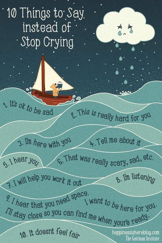 It’s important not to sweep emotions under the carpet. It’s ok to be sad, being shown that feeling them is good is important but that they will pass. As adults we need to model this and meet them where they are #ChildrensMentalHealthWeek <a href="/HMC_Org/">HMC (The Heads' Conference)</a> <a href="/FrenshamHeights/">Frensham Heights</a>