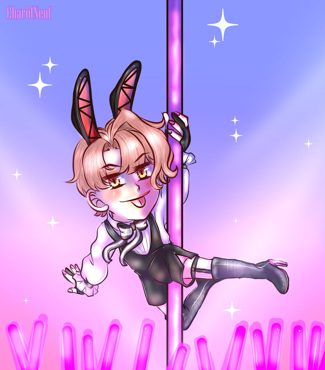 CharotNeuf's tweet photo. A cute chibi Asmo dancing at the bunnie´s event!
#bunniesobeyme #bunnyeventobeyme #obeymeshallwedate #Asmodeus #asmodeusobeyme  #obeymefanart #obeyme #fanartsobeyme #asmodeusfanart #asmoobeyme #kawaiiaesthetic #kawaii #cute #handsome #digitalart #digitalwork #mangastyle #shojo https://t.co/JD2no84aMg