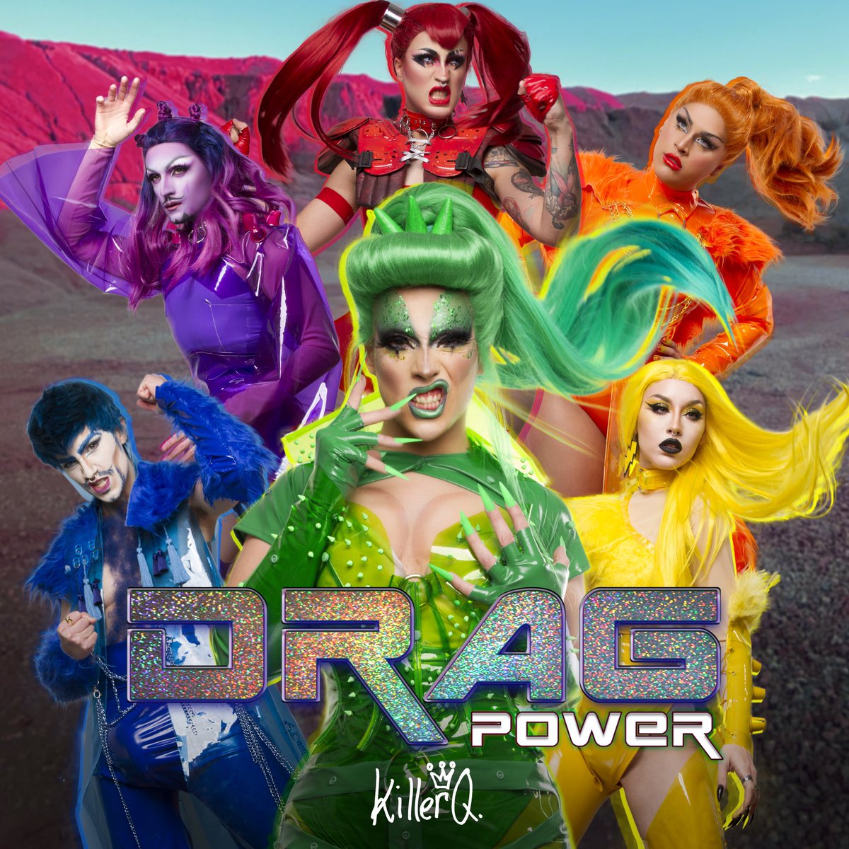 iamthekillerq's tweet photo. 🎁 portada de mi primer SINGLE en solitario 🎁

❤️🧡💛💚💙DRAG POWER💜🖤🤎💙🤍💖

Si la situación covid y climatologica seguiremos con el videoclip y pronto llegará. 

Portada @ERRebeENE 
Cancion @JosecaPawsUp 
Gracias a @clush__ @lobamordiscos @GotyMakeUp #marcus https://t.co/Abxm6fo46x