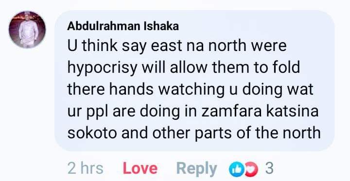 princeiel's tweet photo. @Carolynkimbrly They're lovers of cow's insecurity and terrorism  ove human being. 
But Hausa person replied her here https://t.co/MHqvhkRJ6r