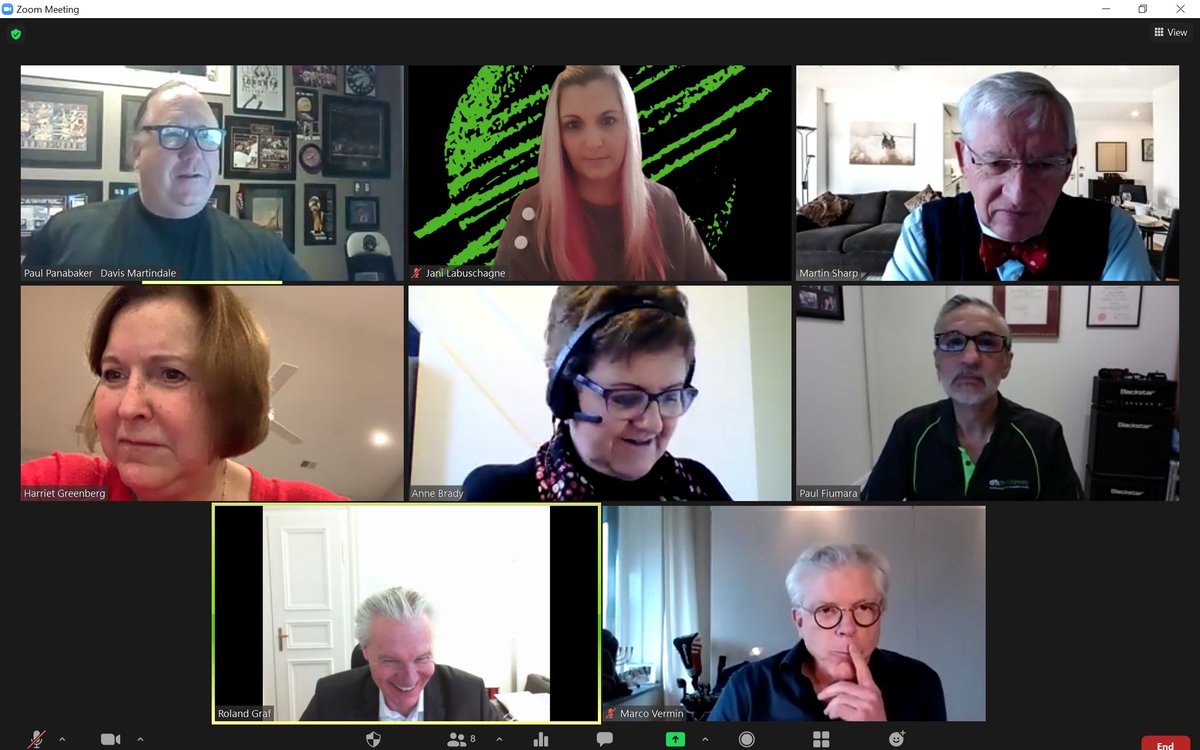 The DFK International Executive Board of Directors met today for the first virtual call of 2021, getting all our plans in place for the coming year. Always a pleasure to catch up!